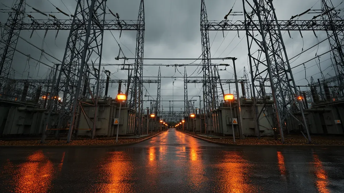 Electrial substation transformer