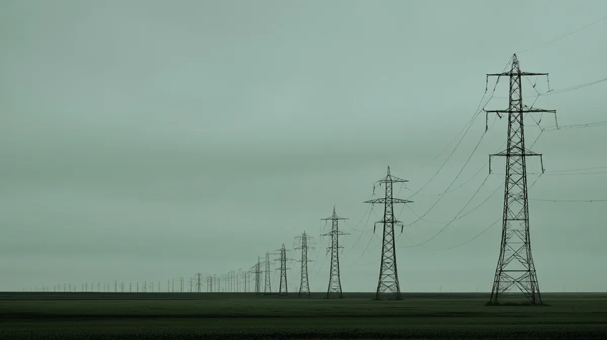 Quwuw of electricity pylons