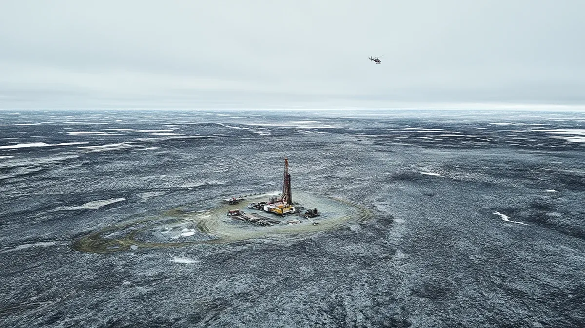 Artic mining exploration