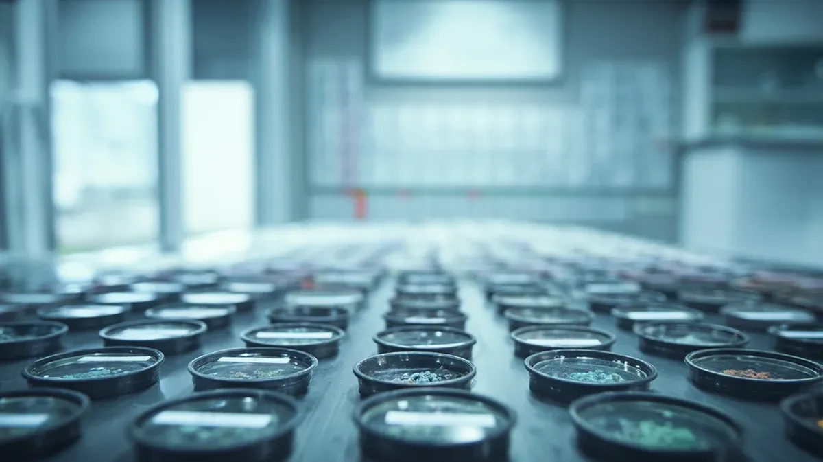 Rare earth minerals samples